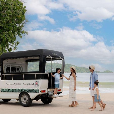 Moevenpick Myth Hotel Patong Phuket Exterior photo Family at the beach